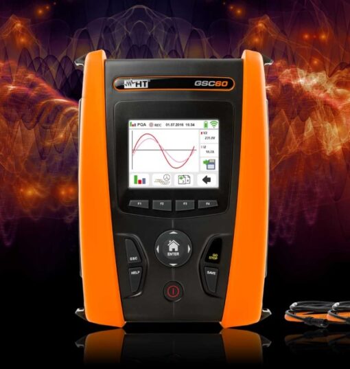 HT INSTRUMENTS GSC60 Multifunction Electrical Power Analyzer - Image 6