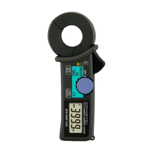 Kyoritsu 2434 Leakage Clamp Meter | 400mA / 4A / 100A