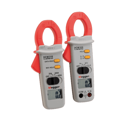 MEGGER DCM310 and DCM320 Digital Clamp Meters